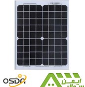 تصویر پنل خورشیدی ۱۰ وات پلی کریستال رستار سولار Solar panel 10 W Restar solar poly crystal