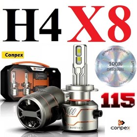 تصویر هدلایت کانپکس مدل X8 پایه H4 Conpex X8