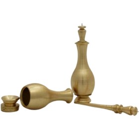 تصویر سرمه دان برنجی 