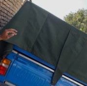 تصویر چادر برزنتی نیسان وانت سایز ۳×۴ ۹ لایه اصلی درجه یک ضخامت بالا Chador neysan 