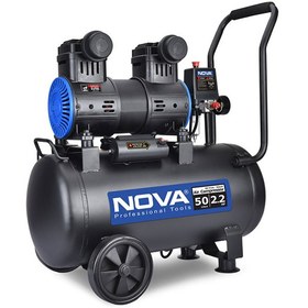 کمپرسور سایلنت 50 لیتری نووا مدل NTA-9150