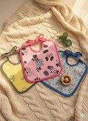 تصویر خرید پیش‌بند نوزاد و کودک با طرح‌های فانتزی | پرداخت اقساطی در کودکانه‌ها - صورتی 