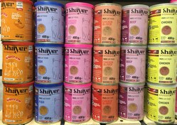 تصویر کنسرو گربه شایر 400 گرمی - مرغ و جیگر ُSHAYER Conserve