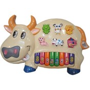 تصویر اسباب بازی آموزشی ارگ موزیکال مدل گاو | کارکرده 