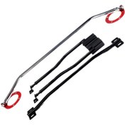 تصویر پک استرس بار محافظ شاسی پراید مدل ۹۰ به بالا برند مانستر 