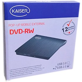 تصویر باکس DVD رایتر 9.5 اینچ KAISER USB2 