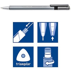 تصویر مداد نوکی 0.7 میلی متری استدلر مدل Triplus Micro کد 27 774 مداد اتود 0/7 میل استدلر (Staedtler )، مدل Triplus Micro کد 27-774