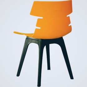 تصویر صندلی چهارپایه ( مرجان پایه پلاستیکی ) M520 بنیزان 