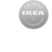 تصویر باتری لیتیومی 3 ولت ایکیا مدل IKEA CR2032 3V IKEA PLATTBOJ Lithium battery CR2032 3V