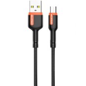 تصویر کابل شارژر یو اس بی به میکرو یو اس بی کینگ استار مدل K32A 