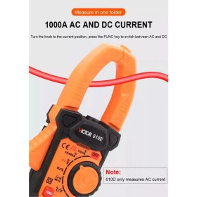 تصویر کلمپ آمپرمتر AC تا 600A مدل +VICTOR VC-606A ( اصلی ) Clamp meter