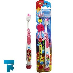 تصویر مسواک کانفیدنت 12-6 سال مجیک براش (وایت پک) Confident 6-12 Magic Brush Toothbrush White Pack