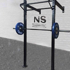 تصویر رک اسکات دیواری Wall squat rack NS2001 