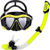 تصویر ست ماسک واسنورکلplankzone - زرد PLANKZONE SWIM MASK AND SNORKEL SET
