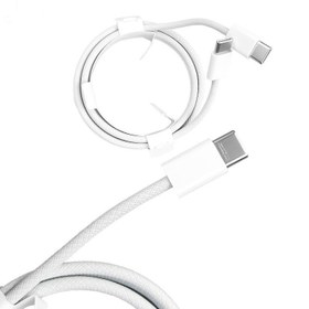 تصویر کابل اورجینال آیفون 15 Original Type C-to-C Charging cable Original Type C-to-C Charging cable