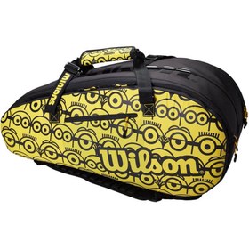 تصویر ساک تنیس ویلسون مدل Wilson Minions Tour 12 Pack (12 راکته) ساک ویلسون مینیون ( 12 راکته )