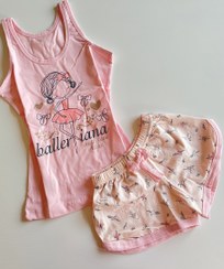 تصویر تاپ و شورتک دخترانه 