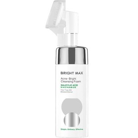 تصویر فوم شستشوی صورت آکنه برایت مکس 150 میل Bright Max Acne Bright Face wash foam 150ml