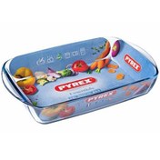 تصویر تابه مستطیل پیرکس سایز 27*40 کد 239B لومینارک 