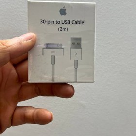 تصویر کابل شارژ اپل ۳۰ پین Apple 30-pin to USB Cable 