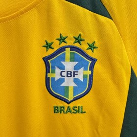 تصویر ست کیت و شورت تایلندی کلاسیک برزیل 2002 Classic Brazil 2002