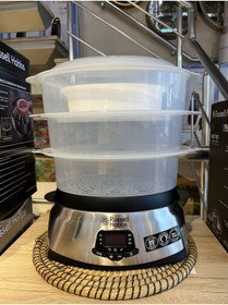 تصویر سایر پخت وپزهای برقی 23560 56 Maxicook 3 لایه کوکی بخار دیجیتال Russell Hobbs 