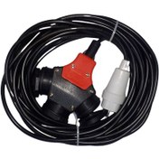 تصویر سیم سیار ۱۵ متری ۳ راهه 