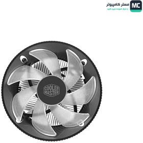 تصویر سیستم خنک کننده بادی پردازنده کولرمستر سری Standard Cooler مدل I70C Cooler Master Standard Cooler I70C ARGB CPU Fan