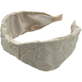 تصویر تل پارچه ای طرح قلب 