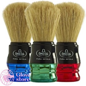 تصویر فرچه اصلاح امگا(Omega)، اصل ایتالیا Omega Professional Shaving Brush