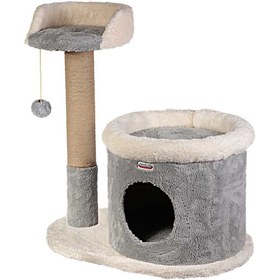 تصویر اسکرچر و لانه گربه مدل بونسای برند کدیپک Kedipek Cat Scratcher Bonsay Model