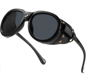 تصویر عینک کوهنوردی بغل چرم طرح شرپا 