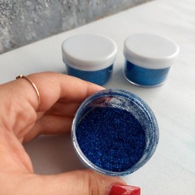 تصویر اکلیل ریز آبی تیره 