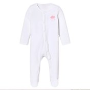 تصویر سرهمی نوزادی لوپیلو مدل جورابدار EK-S489188 - سفید 