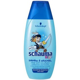 تصویر شامپو بچه پسرانه Schauma Schauma Kids Shampoo And Shower Gel For Boy