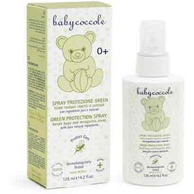 تصویر اسپری کودک ایتالیایی بیبی کوکول Babycoccole Green Spray ضد گزش حشرات 125 میل 