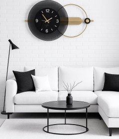 تصویر ساعت دیواری ستین 