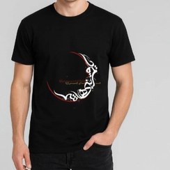 تصویر تیشرت آستین کوتاه مردانه مدل محرم 2 رنگ مشکی 