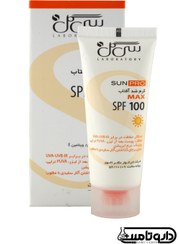 تصویر کرم ضد آفتاب اس پی اف 100 سی گل ا seagull spf 100 sunscreen cream seagull spf 100 sunscreen cream