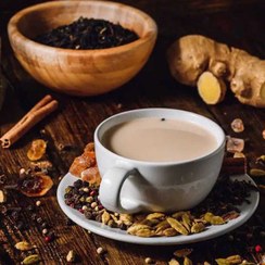 تصویر چای کرک زعفرانی 