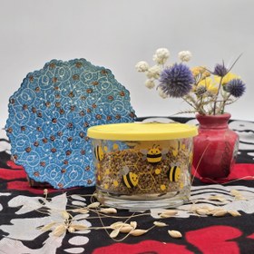 تصویر گرده گل طبیعی 