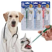 تصویر قرص خوران حرفه ای گربه و سگ 