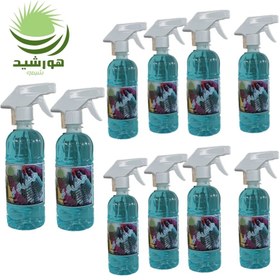 تصویر مایع شیشه شوی هورشیدشیمی 10 عدد 