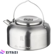 تصویر کتری استیل کچوا Quechua Teapot / Kettle - Stainless Steel - 1 L - Camping - MH500 