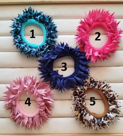 تصویر کش مو اسکرانچی رنگی کد 17 