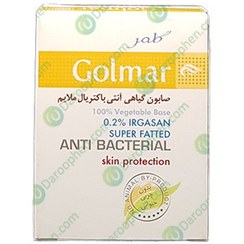 تصویر صابون گیاهی آنتی باکتریال ملایم گلمر - Golmar Anti Bacterial Soap 