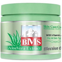 تصویر کرم مرطوب کننده کاسه ای آلوئه ورا 200گرمی بی ام اس Bms Aloe Vera Moisturizinig Cream 200g