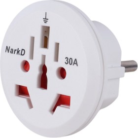 تصویر تبدیل 3 به 2 برق Narkd YH-005K Narkd YH-005K Adaptor