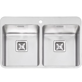 تصویر سینک زیر کابینتی پرنیان استیل مدل PS 4207 Built-in Parnian Steel sink