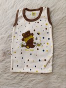 تصویر رکابی نوزادی سایز ۴ تا ۶ طرح اسپرت خرید لباس نوزاد دخترانه و پسرانه | جدیدترین مدل ها با بهترین قیمت در سیسمونی شیدا 